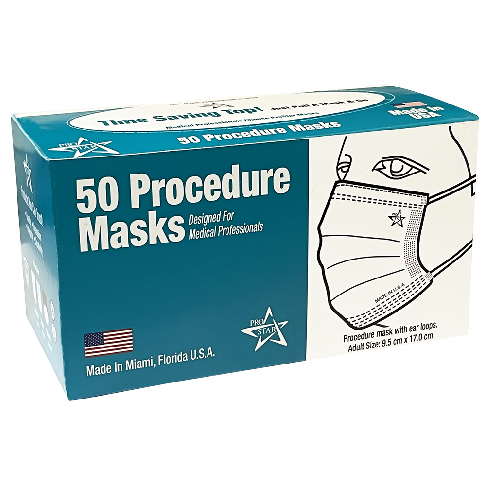 5192 Procedure Masks Pro Star Med 